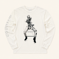 "DAWN" // Long Sleeve T-Shirt in White