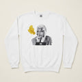 "DAWN" // Crewneck in White