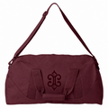 Creole Culture // Duffle Bag // Maroon
