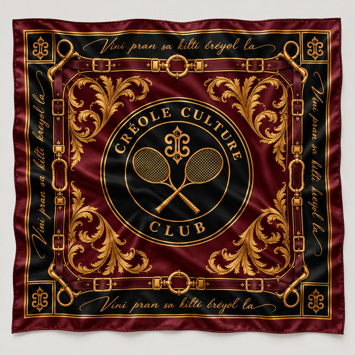 Creole Culture // Silk Bandana